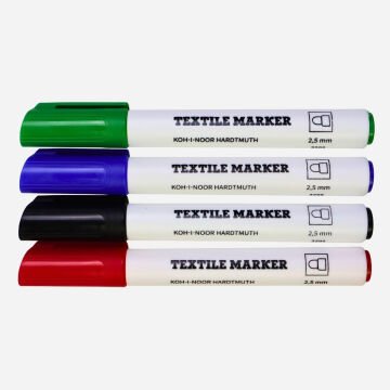 Koh-i Noor Tekstil Marker Seti 3203 4lü