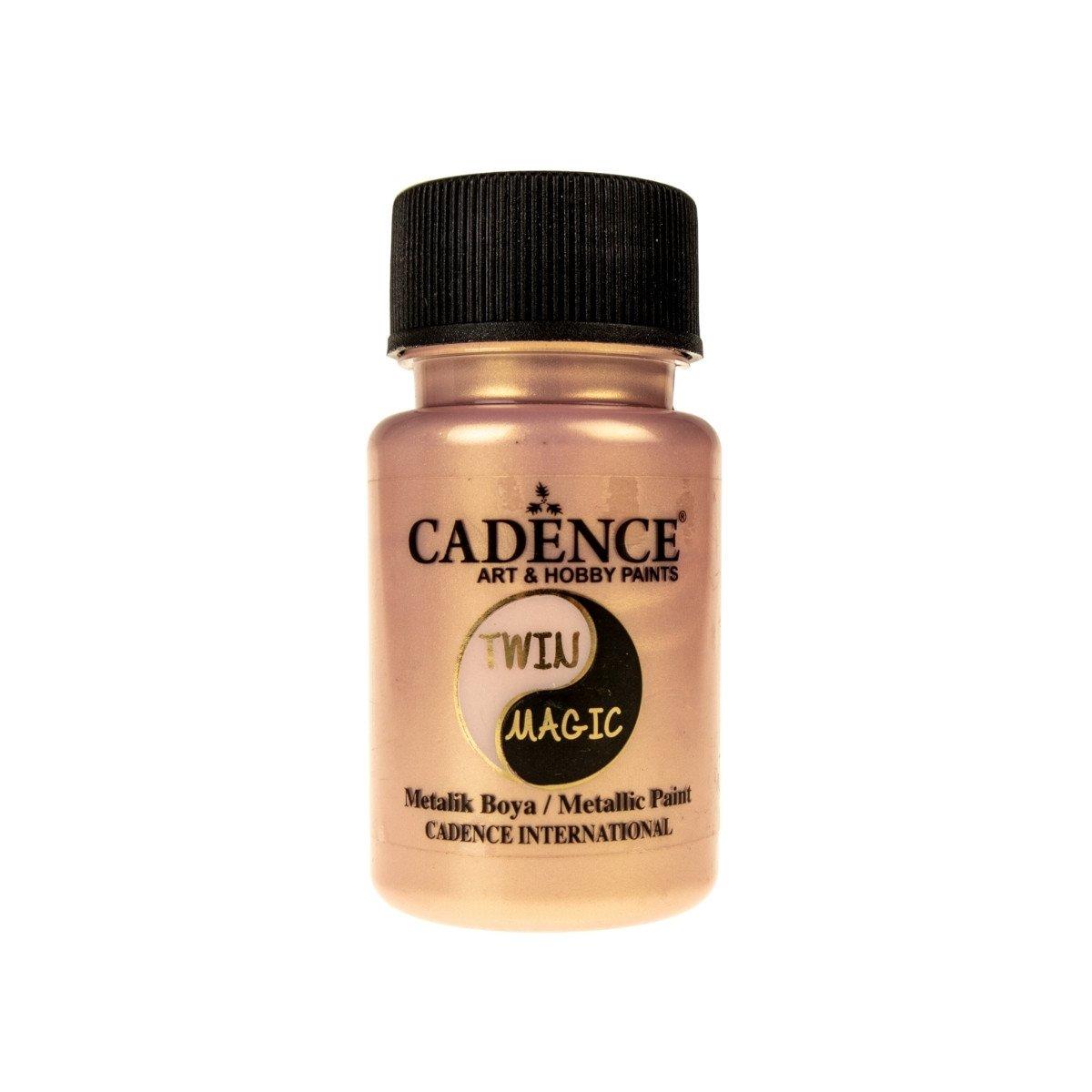 Cadence Twin Magic Metalik Boya Tm-15 50ml Altın G. Pembe