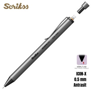 Scrikss Versatil Kalem Icon-X 0.5mm Antrasit