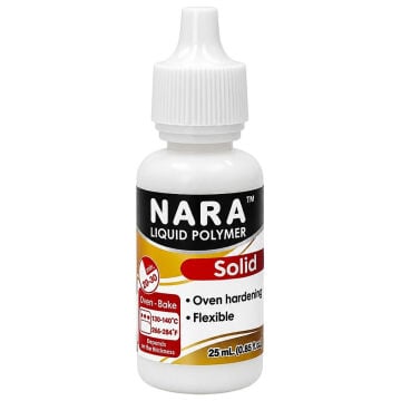 Nara Liquid Polymer 25ml Solid White