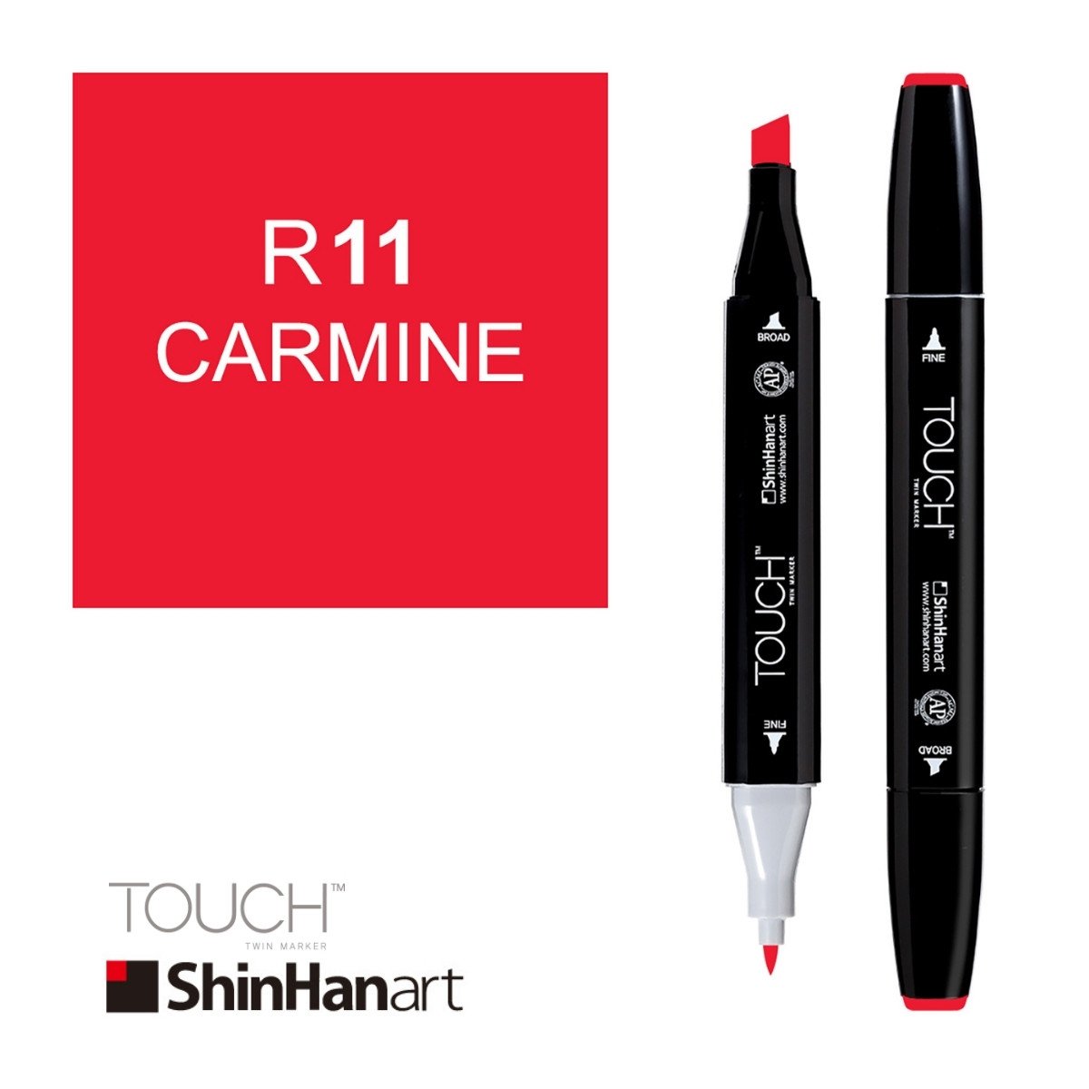 ShinHan Art Touch Twin Marker R11 Carmine
