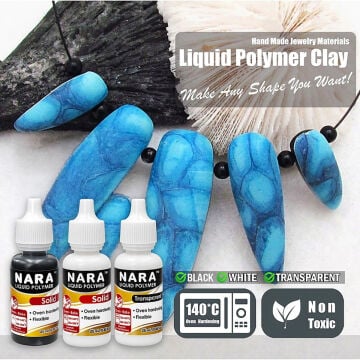Nara Liquid Polymer 25ml Solid Black