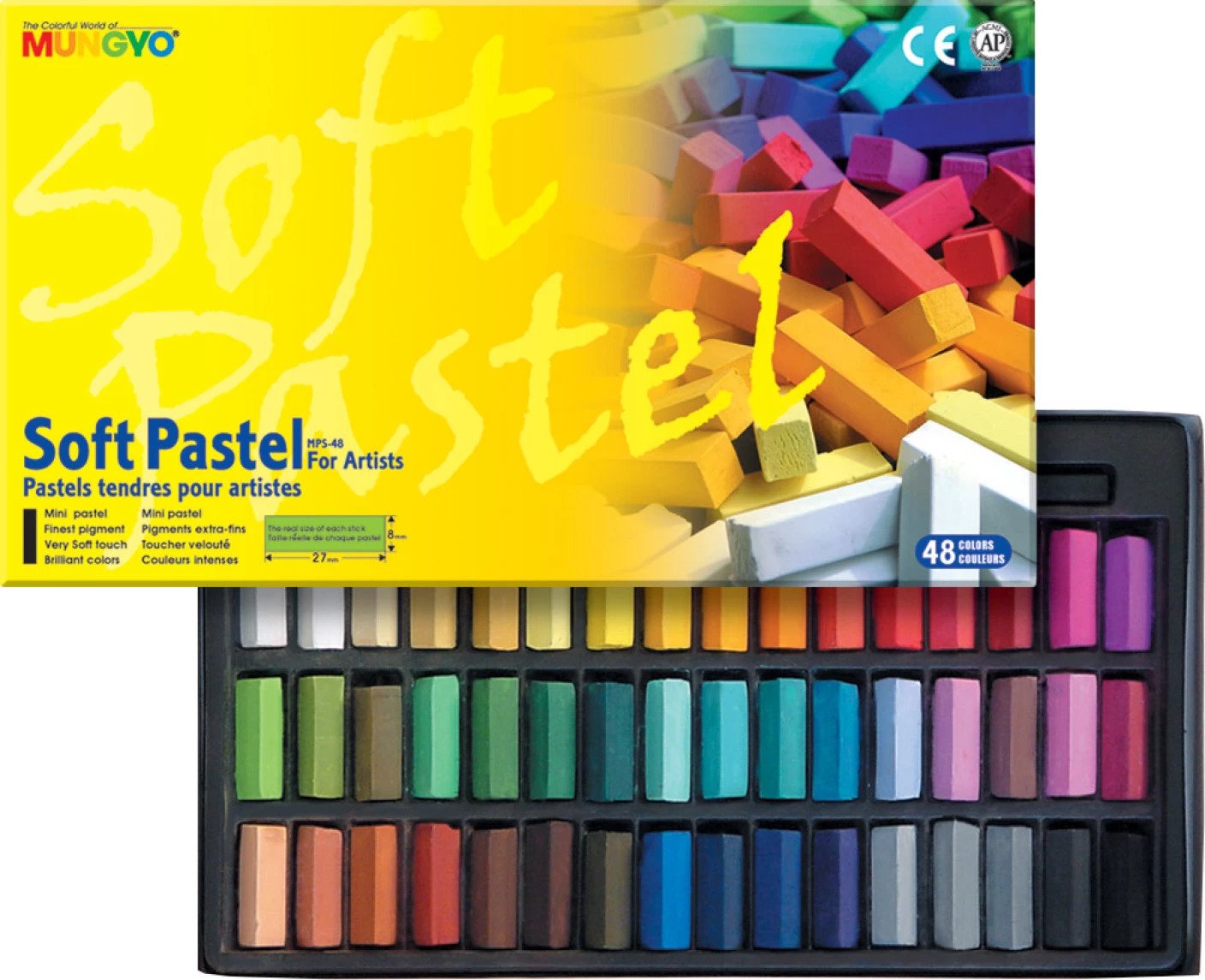Mungyo Soft Pastel 48 Renk Set