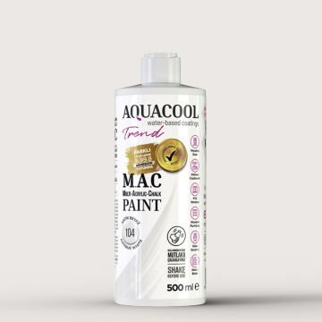 Aquacool Multi Akrilik Boya 500ml 104 Antik Beyaz