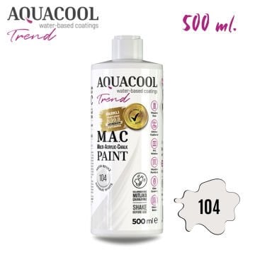 Aquacool Multi Akrilik Boya 500ml 104 Antik Beyaz