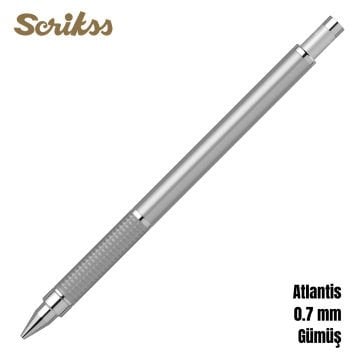 Scrikss Versatil Kalem Atlantis 0.7mm Gümüş
