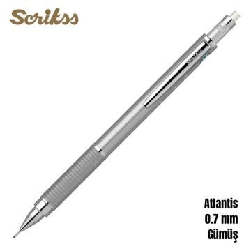 Scrikss Versatil Kalem Atlantis 0.7mm Gümüş