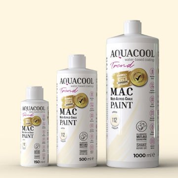 Aquacool Multi Akrilik Boya 500ml 112 Krem