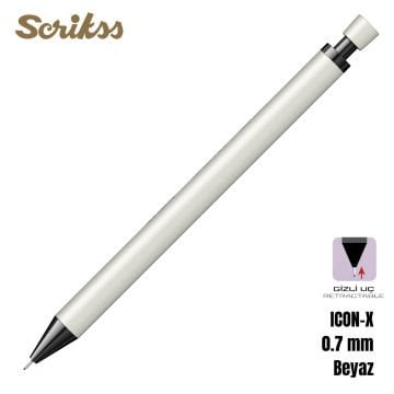 Scrikss Versatil Kalem Icon-X 0.7mm Beyaz