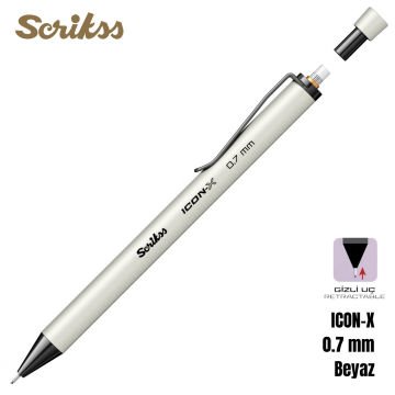 Scrikss Versatil Kalem Icon-X 0.7mm Beyaz
