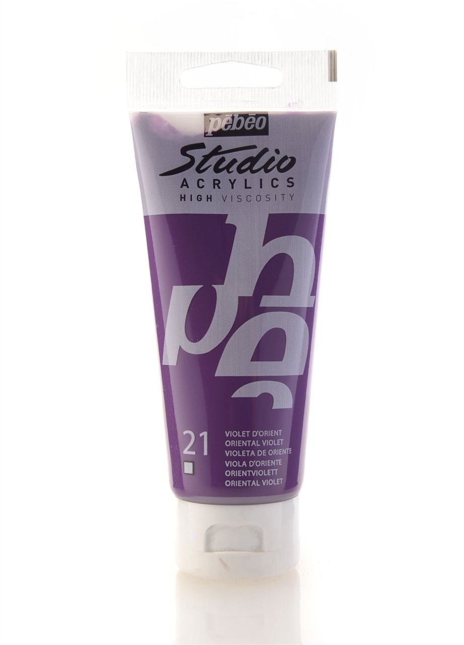 Pebeo Studio Akrilik Boya 100ml 21 Oriental Violet