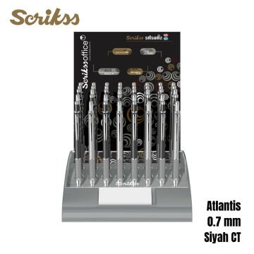 Scrikss Versatil Kalem Atlantis 0.7mm Siyah