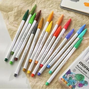 Monami Plus Pen 3000 Kalem Seti 24 Renk