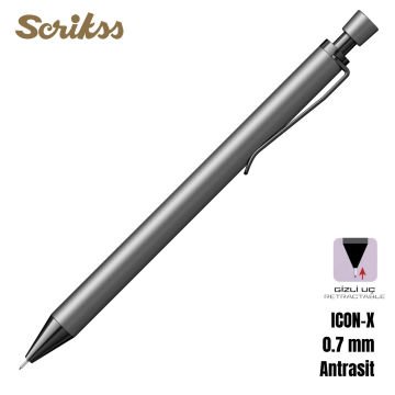 Scrikss Versatil Kalem Icon-X 0.7mm Antrasit