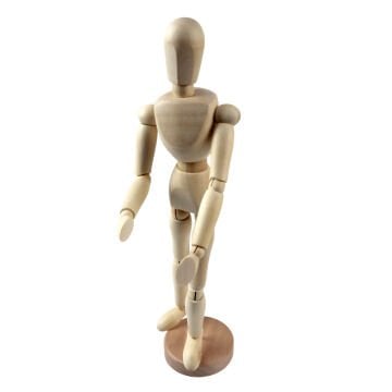 Lutart Ahşap Manken Bayan 30cm