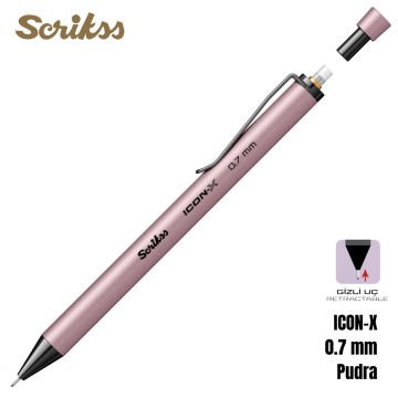 Scrikss Versatil Kalem Icon-X 0.7mm Pudra