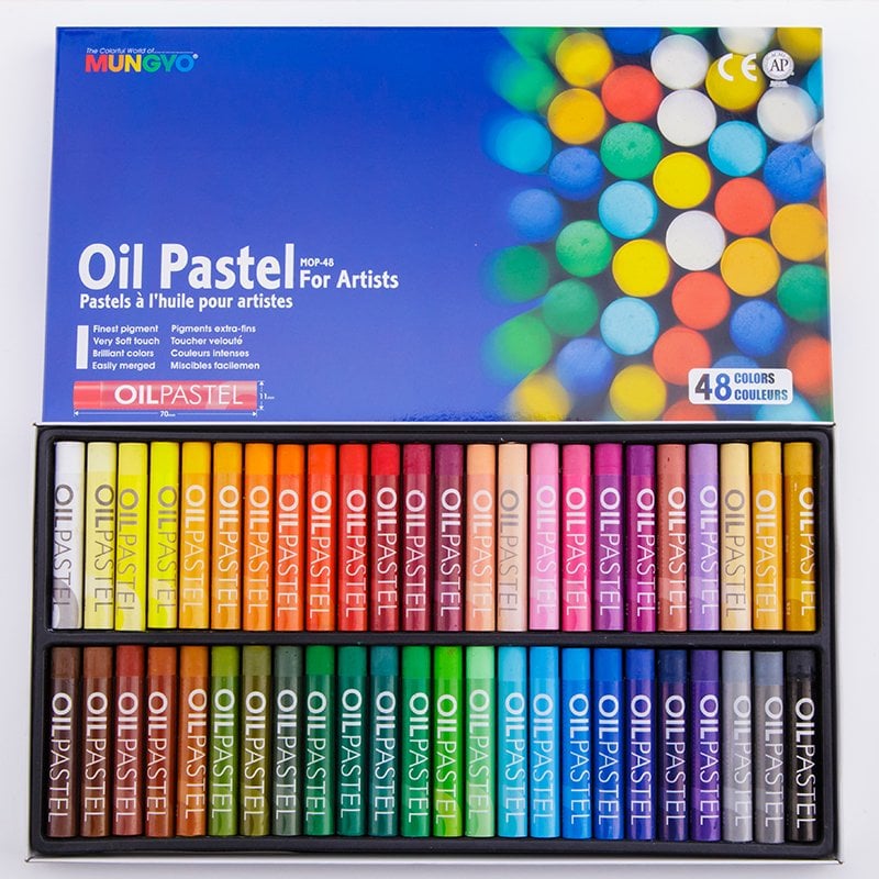 Mungyo Yağlı Pastel 48 Renk Set