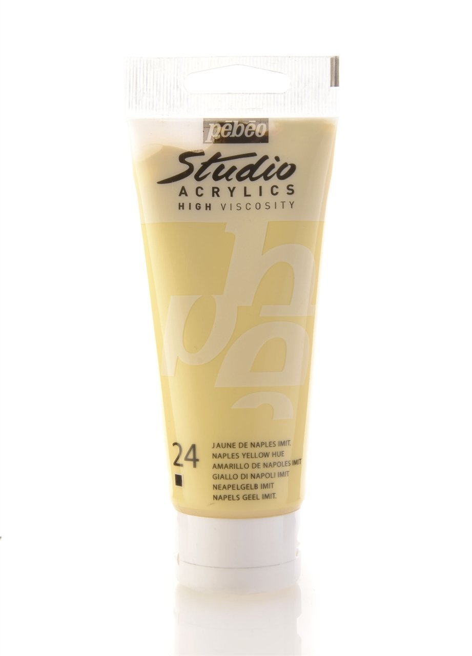 Pebeo Studio Akrilik Boya 100ml 24 Naples Yellow
