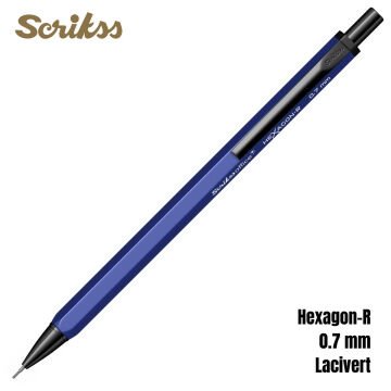 Scrikss Versatil Kalem Hexagon-R 0.7mm Lacivert