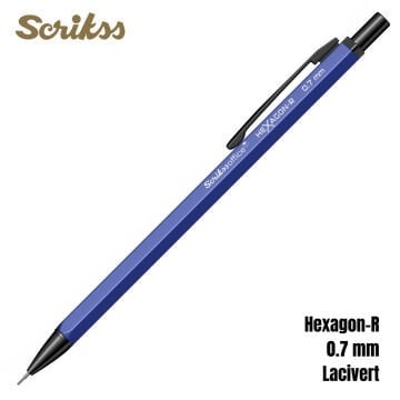 Scrikss Versatil Kalem Hexagon-R 0.7mm Lacivert