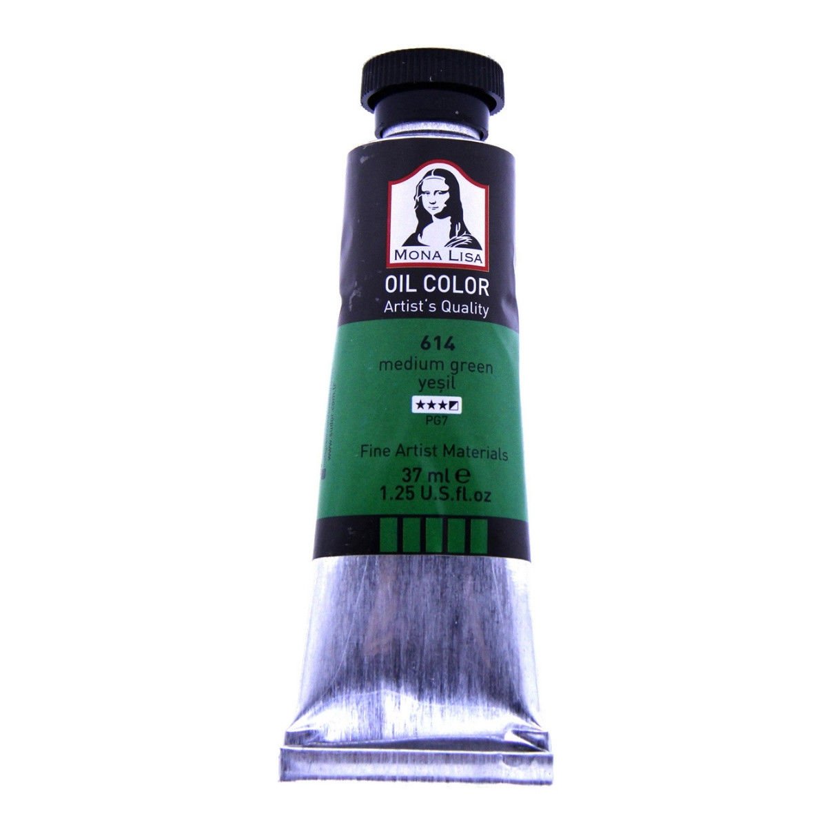 Mona Lisa Yağlı Boya 37ml 614 Medium Green