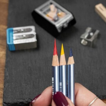 Kum Meisterwerk Çift Gözlü Kalemtraş Kılıflı