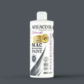 Aquacool Multi Akrilik Boya 500ml 873 Kayrak Gri