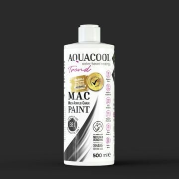 Aquacool Multi Akrilik Boya 500ml 881 Antrasit Gri