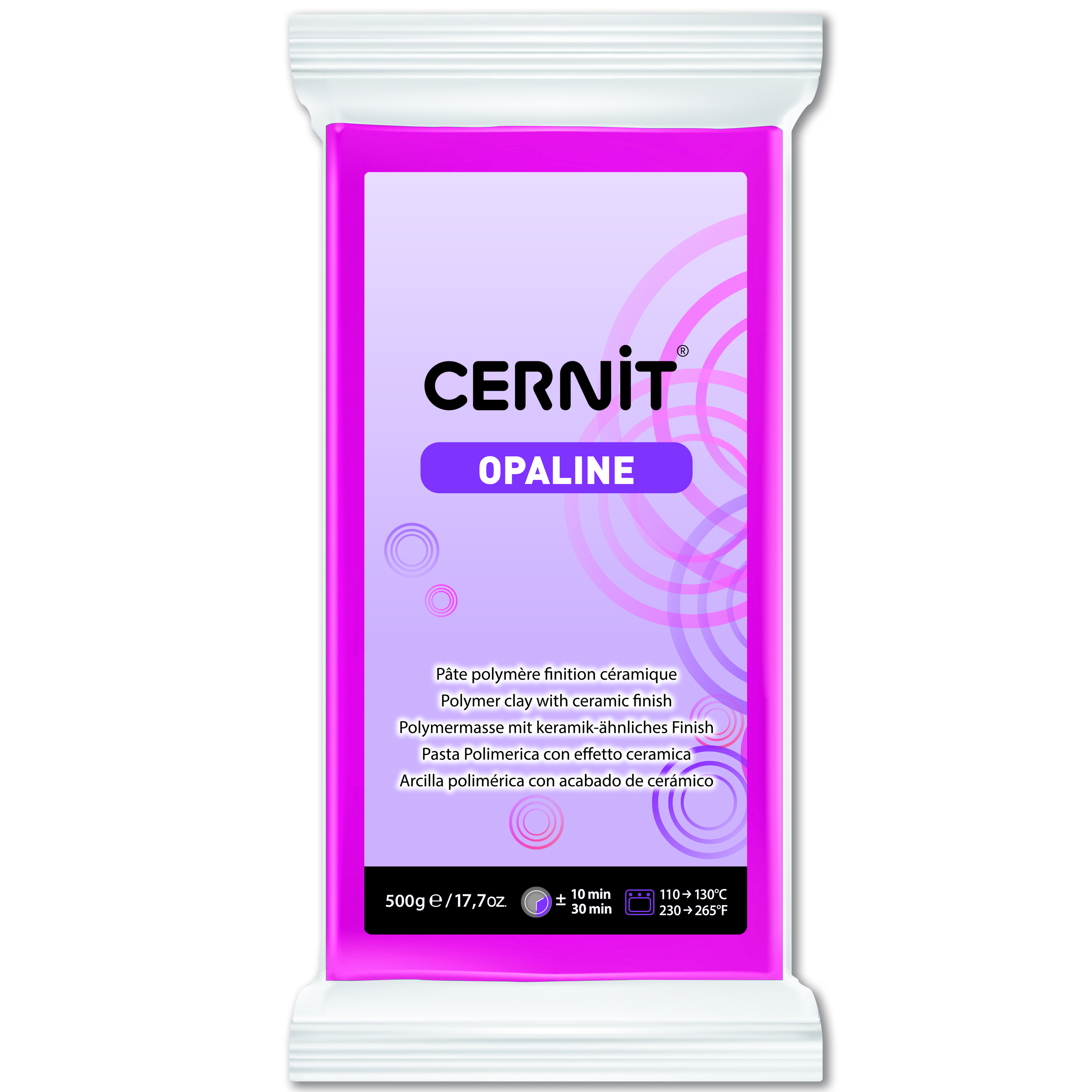 Cernit Opaline Polimer Kil 500gr 460 Magenta