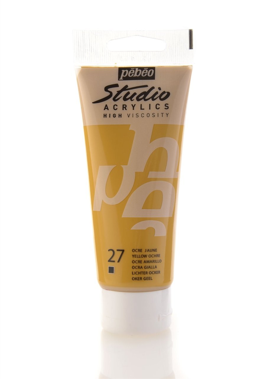 Pebeo Studio Akrilik Boya 100ml 27 Yellow Ochre