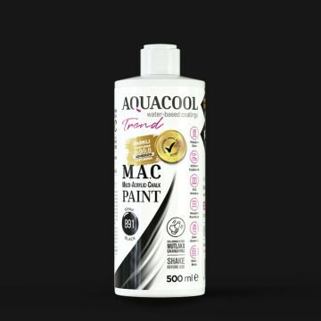 Aquacool Multi Akrilik Boya 500ml 891 Siyah