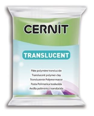 Cernit Translucent Polimer Kil 56g 605 Lime Green