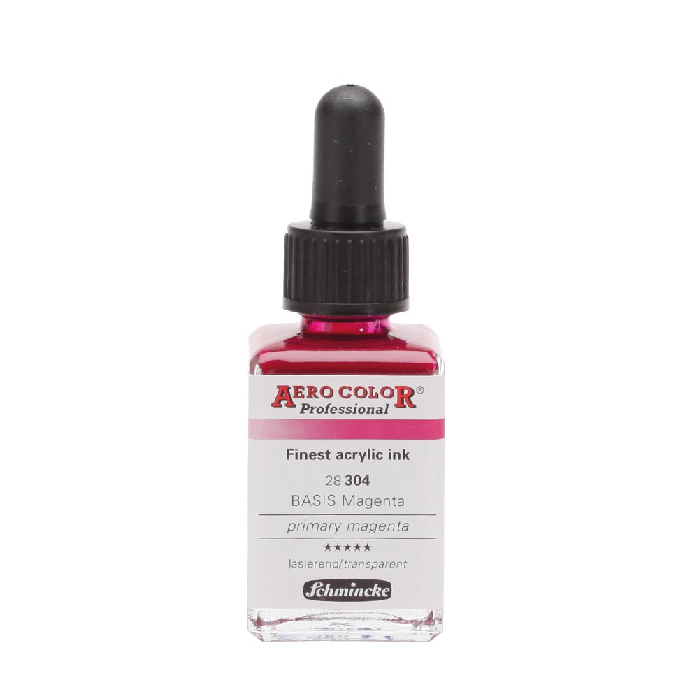 Schmincke Aero Color Airbrush Akrilik Mürekkep 28ml 304 Primary Magenta