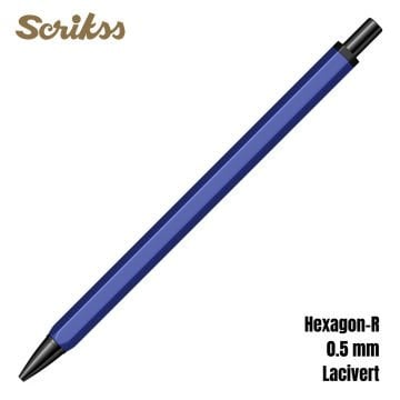 Scrikss Versatil Kalem Hexagon-R 0.5mm Lacivert