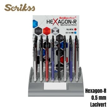 Scrikss Versatil Kalem Hexagon-R 0.5mm Lacivert