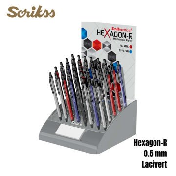 Scrikss Versatil Kalem Hexagon-R 0.5mm Lacivert