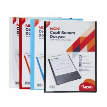 Noki Cepli Sunum Dosyası A4 60yp Beyaz