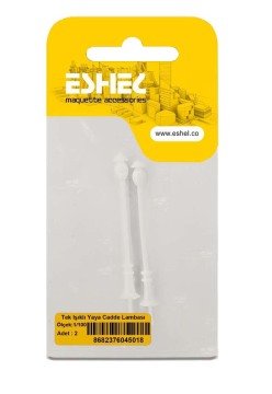 Eshel Maket Tek Işıklı Yaya Cadde Lambası 1/100 2li