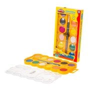 Play Doh 12 Renk Jumbo Suluboya 30 Mm Play-Su007