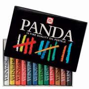 Talens Panda Yağlı Pastel 12 Renk Set