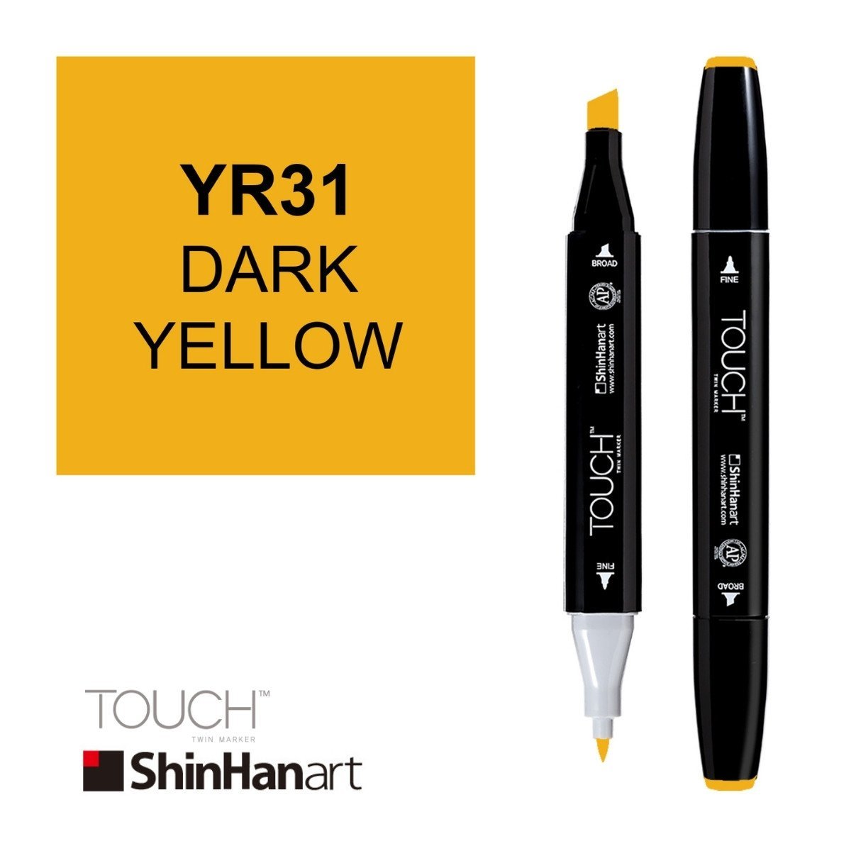 ShinHan Art Touch Twin Marker YR31 Dark Yellow