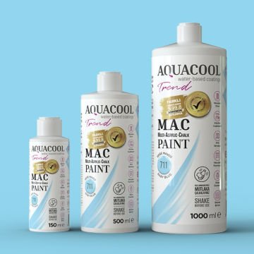 Aquacool Multi Akrilik Boya 1000ml 711 Bebe Mavisi