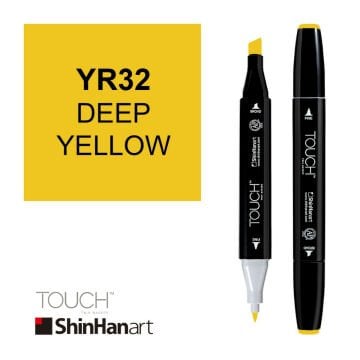ShinHan Art Touch Twin Marker YR32 Deep Yellow