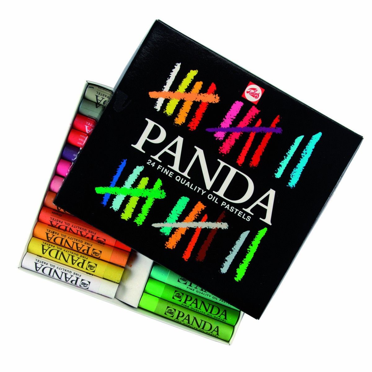 Talens Panda Yağlı Pastel 24 Renk Set - 360,00 TL | Hakikat Kırtasiye