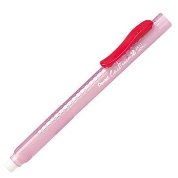 Pentel Kalem Silgisi 7mm Kırmızı