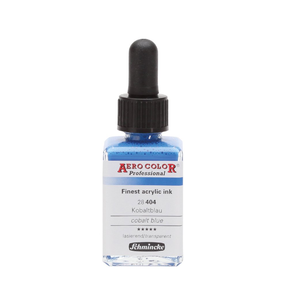 Schmincke Aero Color Airbrush Akrilik Mürekkep 28ml 404 Cobalt Blue