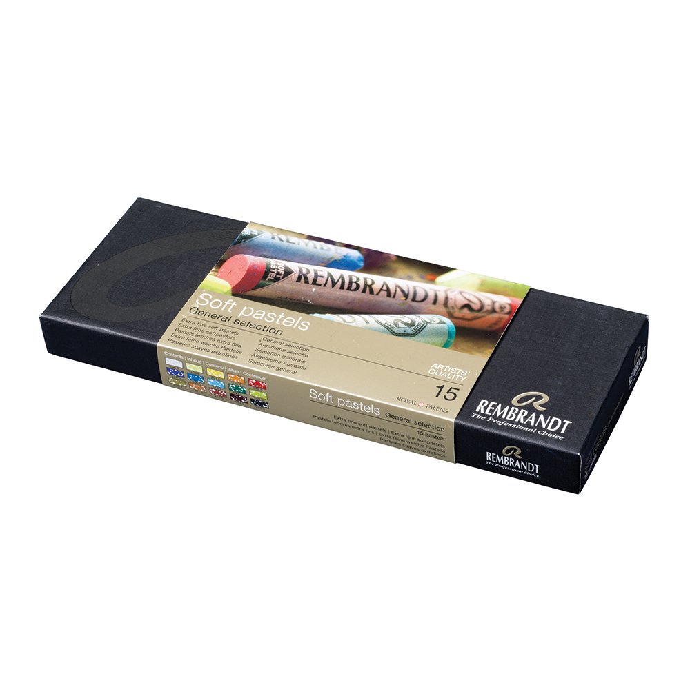 Rembrandt Soft Pastel Boya Tam Boy 15 Renk Set