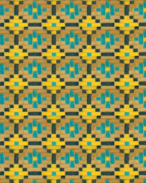 Eshel Maket Sekizgen Kiremit Desenli Karton Duvar 1/50 3lü
