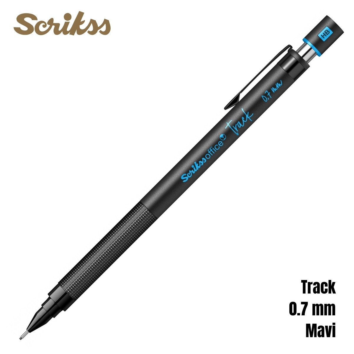 Scrikss Versatil Kalem Track 0.7mm Mavi
