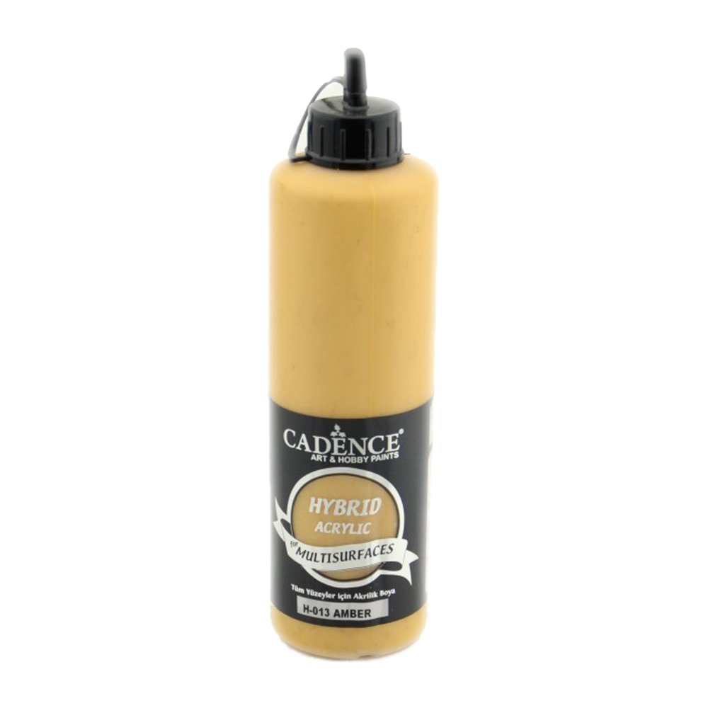 Cadence Akrilik Boya Hybrid Multisurface 500ml H013 Amber